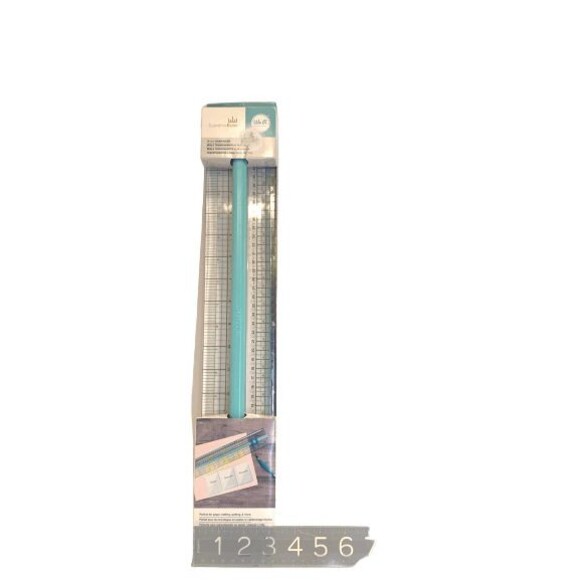 We R Memory Keepers® Supreme Ruler™ 18" Ruler NEW w Square Guide Corners Tools - Picture 3 of 4
